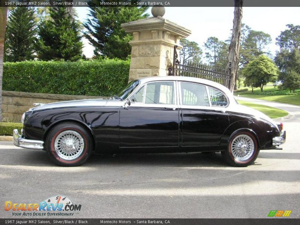 1967 Jaguar MK2 Saloon Silver/Black / Black Photo #16