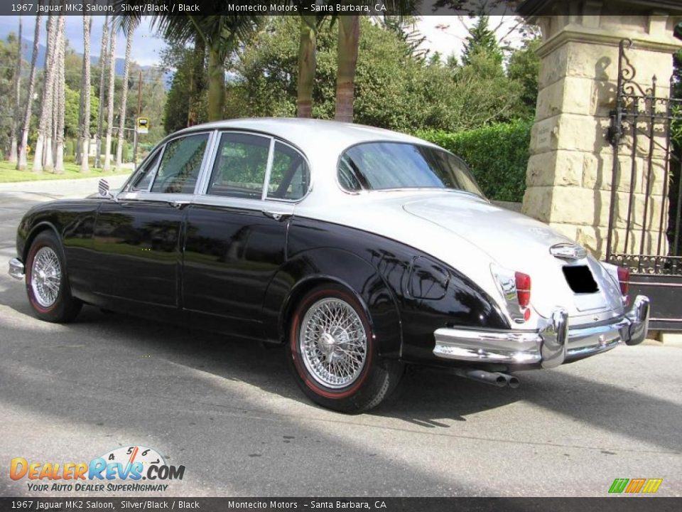 1967 Jaguar MK2 Saloon Silver/Black / Black Photo #17