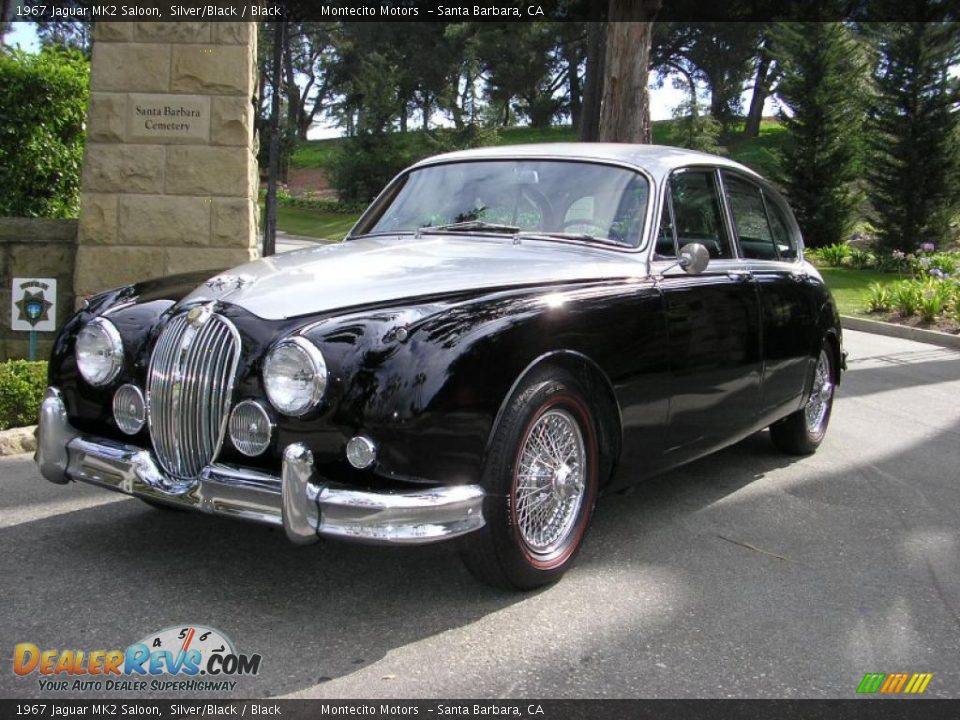 1967 Jaguar MK2 Saloon Silver/Black / Black Photo #31