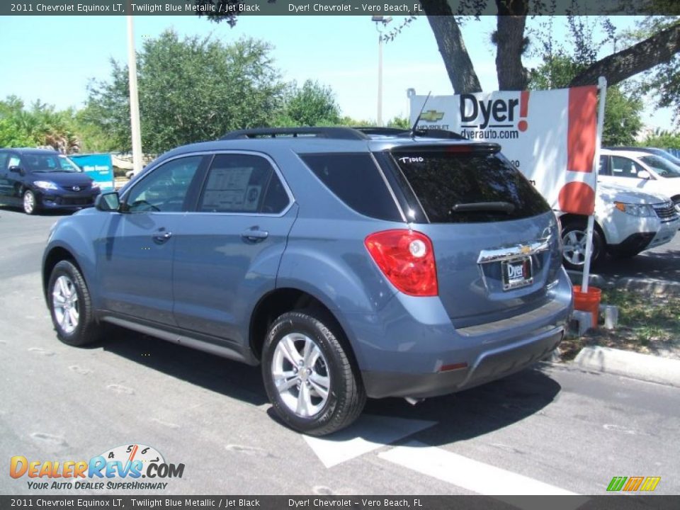 2011 Chevrolet Equinox LT Twilight Blue Metallic / Jet ...