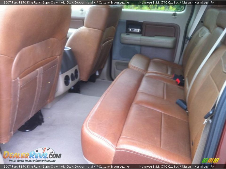 2007 Ford F150 King Ranch SuperCrew 4x4 Dark Copper Metallic / Castano Brown Leather Photo #13
