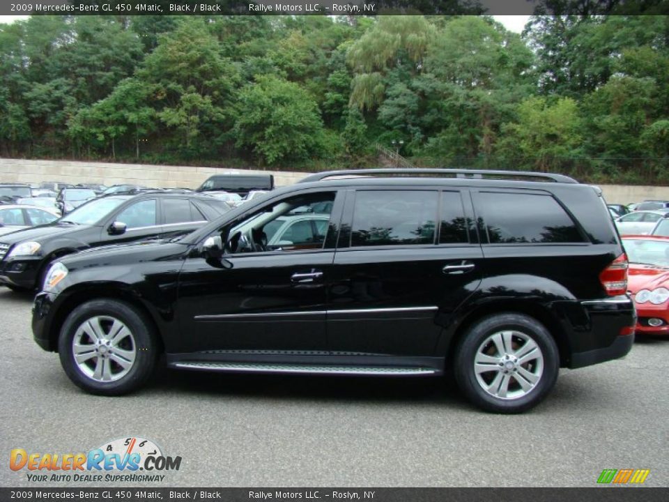 2009 Mercedes-Benz GL 450 4Matic Black / Black Photo #3