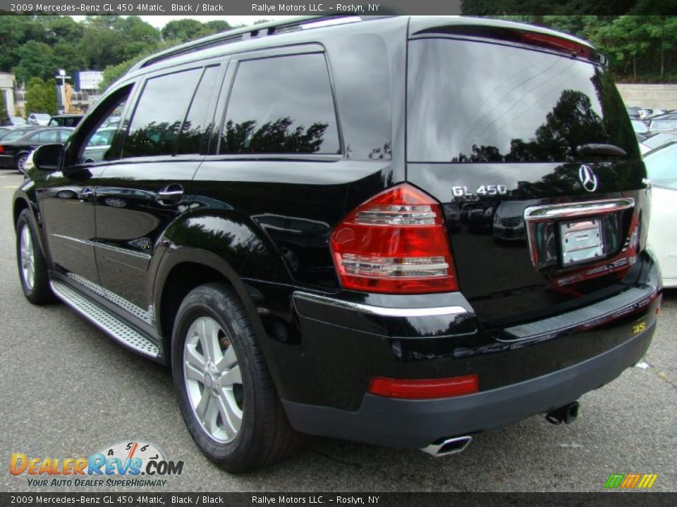 2009 Mercedes-Benz GL 450 4Matic Black / Black Photo #4