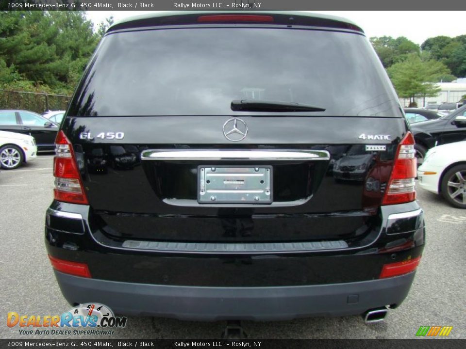 2009 Mercedes-Benz GL 450 4Matic Black / Black Photo #5