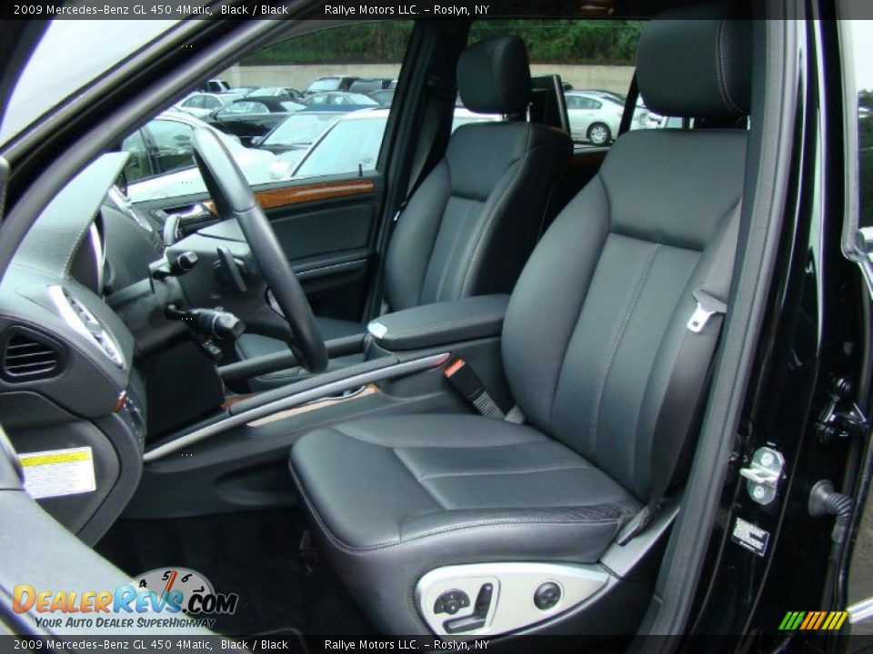 2009 Mercedes-Benz GL 450 4Matic Black / Black Photo #8