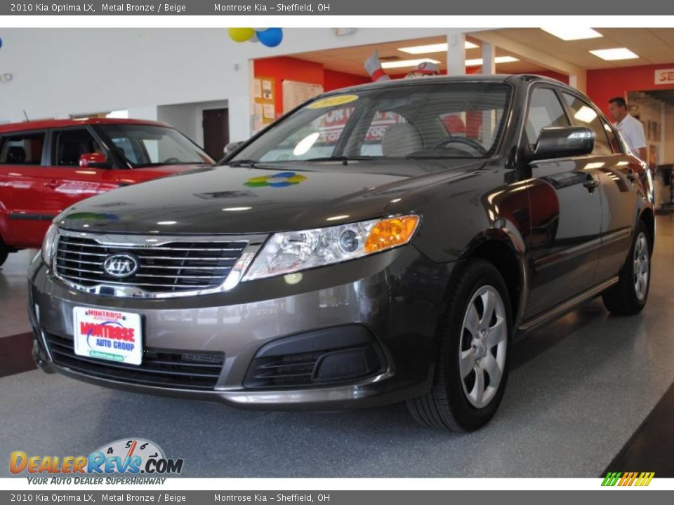 2010 Kia Optima LX Metal Bronze / Beige Photo #2