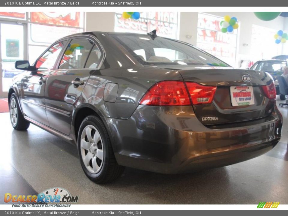 2010 Kia Optima LX Metal Bronze / Beige Photo #4