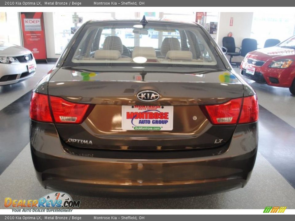 2010 Kia Optima LX Metal Bronze / Beige Photo #5
