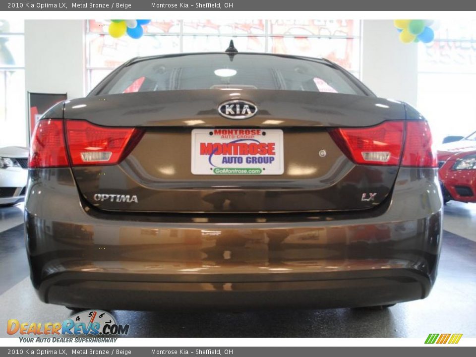 2010 Kia Optima LX Metal Bronze / Beige Photo #6