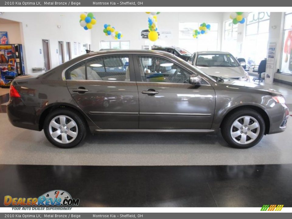 2010 Kia Optima LX Metal Bronze / Beige Photo #8