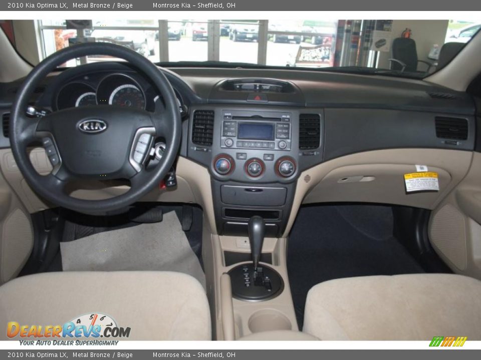 2010 Kia Optima LX Metal Bronze / Beige Photo #9