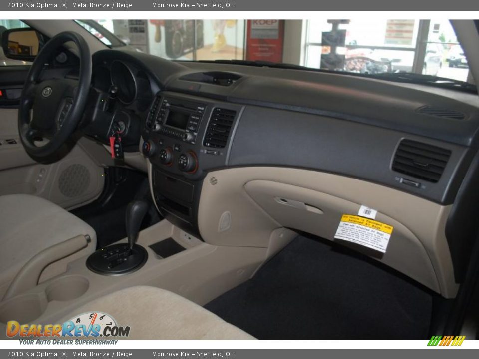 2010 Kia Optima LX Metal Bronze / Beige Photo #11