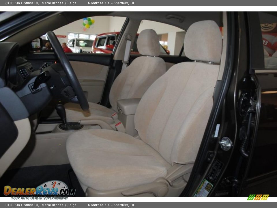 2010 Kia Optima LX Metal Bronze / Beige Photo #12