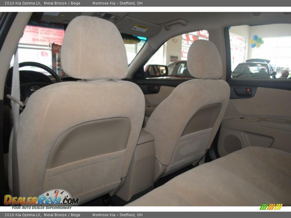 2010 Kia Optima LX Metal Bronze / Beige Photo #13