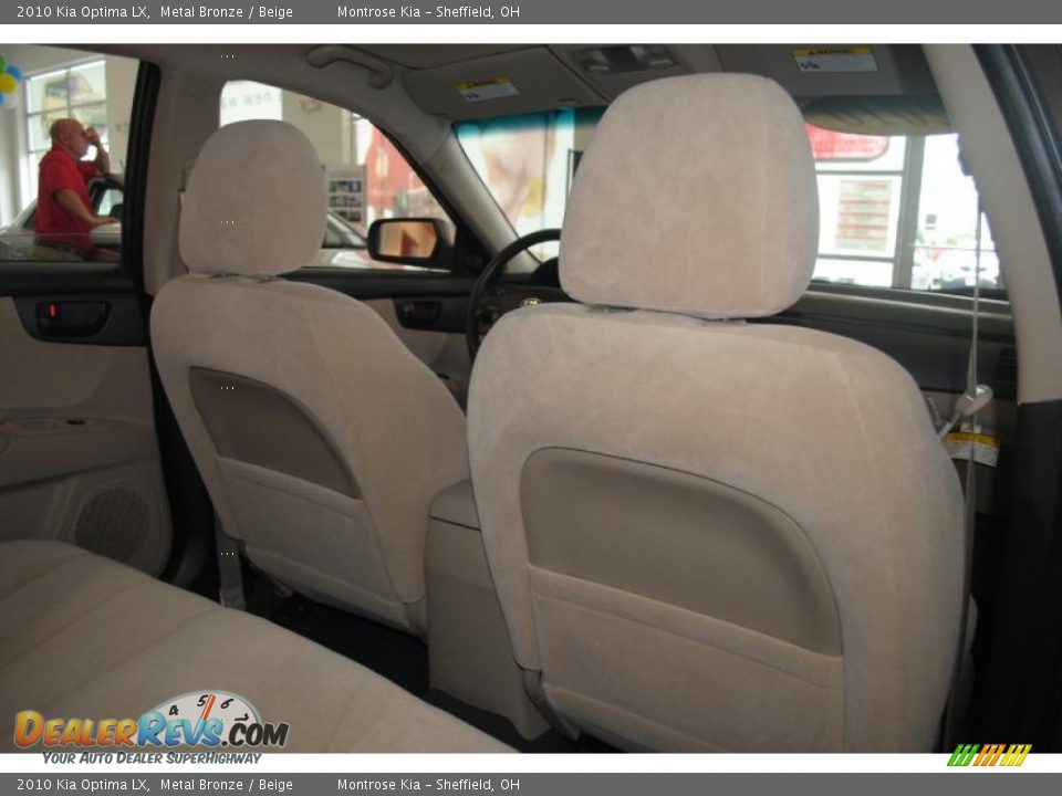 2010 Kia Optima LX Metal Bronze / Beige Photo #16