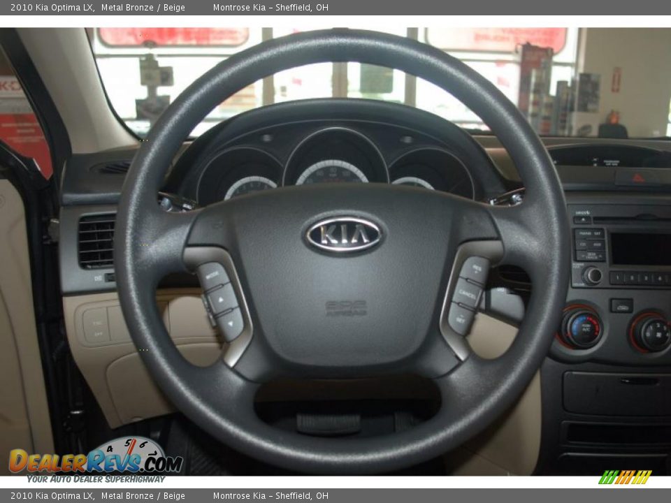 2010 Kia Optima LX Metal Bronze / Beige Photo #28
