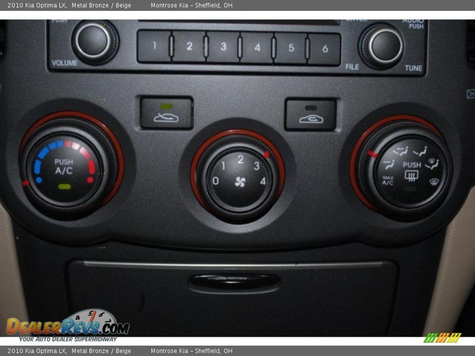 2010 Kia Optima LX Metal Bronze / Beige Photo #35