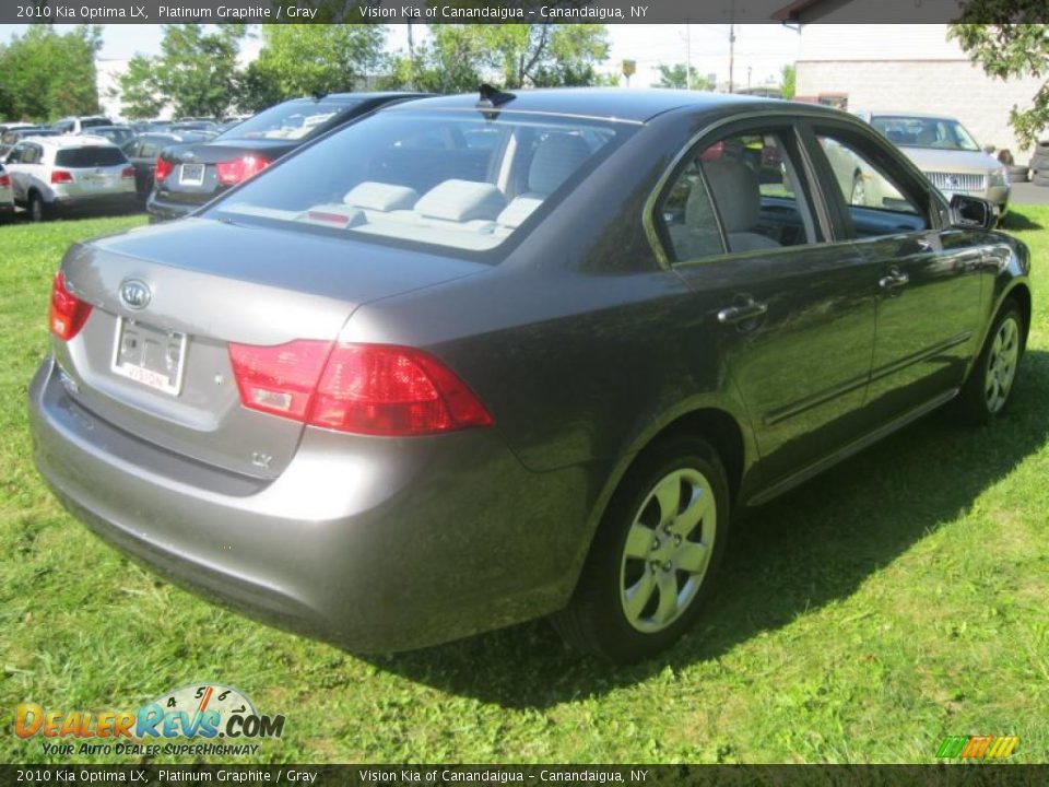 2010 Kia Optima LX Platinum Graphite / Gray Photo #1