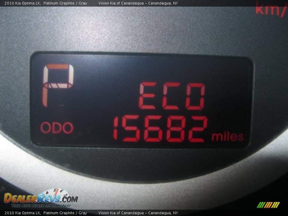 2010 Kia Optima LX Platinum Graphite / Gray Photo #2