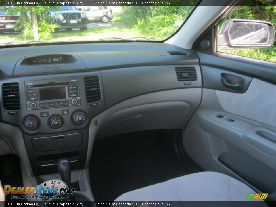 2010 Kia Optima LX Platinum Graphite / Gray Photo #7