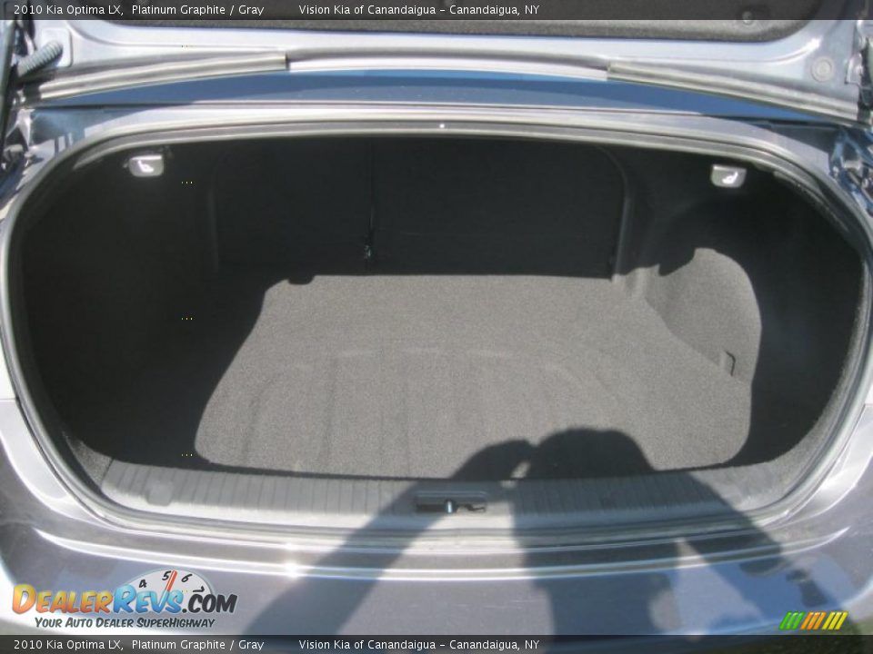 2010 Kia Optima LX Platinum Graphite / Gray Photo #11
