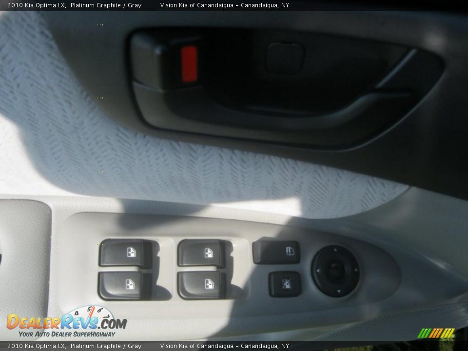 2010 Kia Optima LX Platinum Graphite / Gray Photo #16