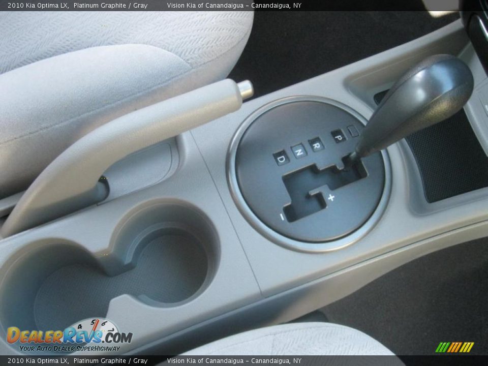 2010 Kia Optima LX Platinum Graphite / Gray Photo #18