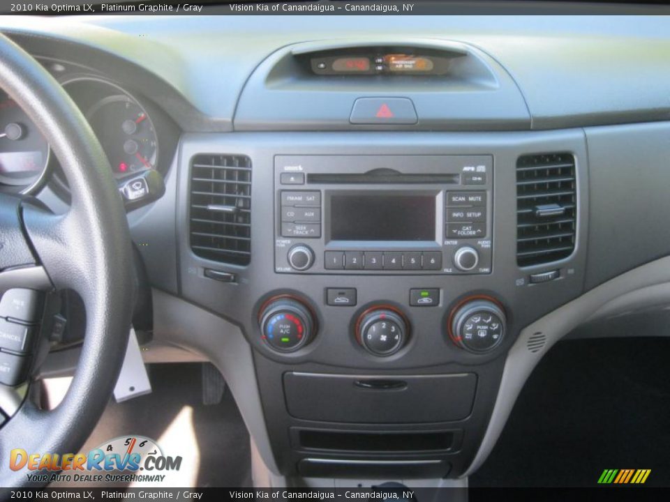 2010 Kia Optima LX Platinum Graphite / Gray Photo #19