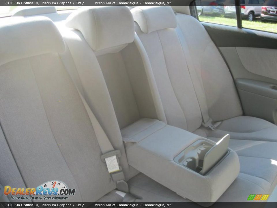 2010 Kia Optima LX Platinum Graphite / Gray Photo #20