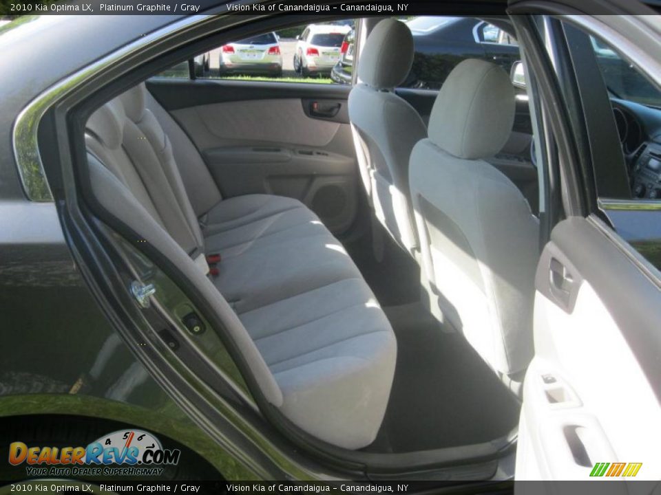 2010 Kia Optima LX Platinum Graphite / Gray Photo #21