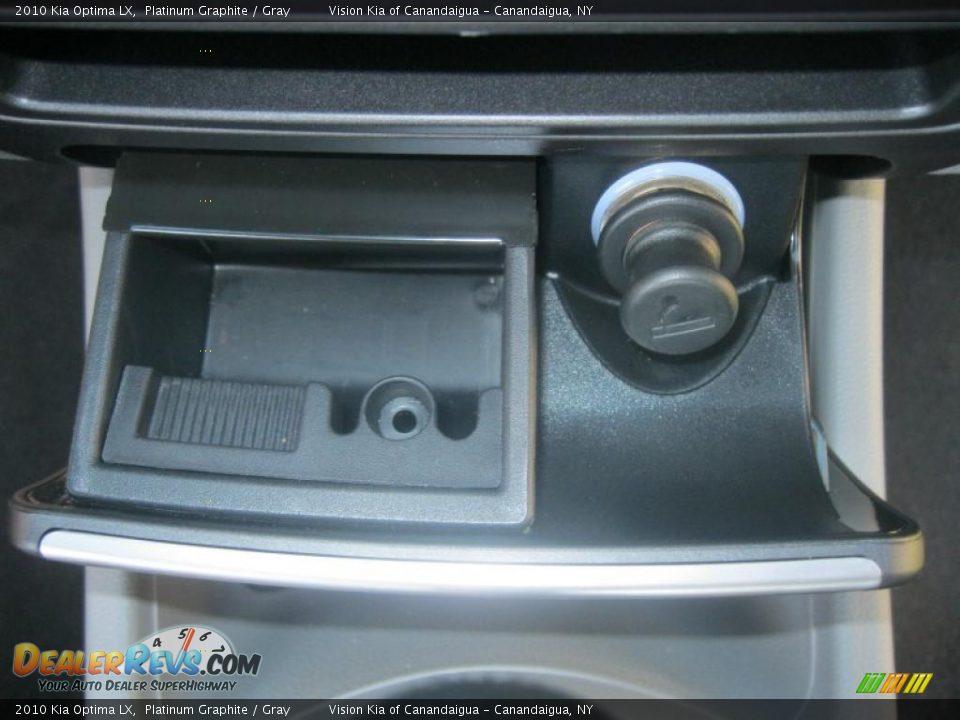 2010 Kia Optima LX Platinum Graphite / Gray Photo #24