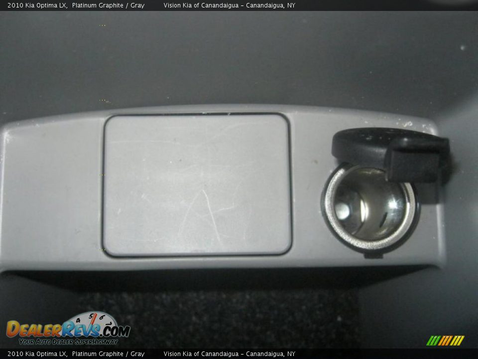 2010 Kia Optima LX Platinum Graphite / Gray Photo #25