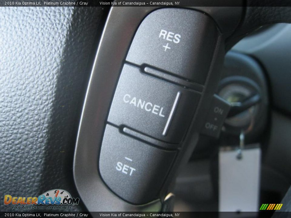 2010 Kia Optima LX Platinum Graphite / Gray Photo #26