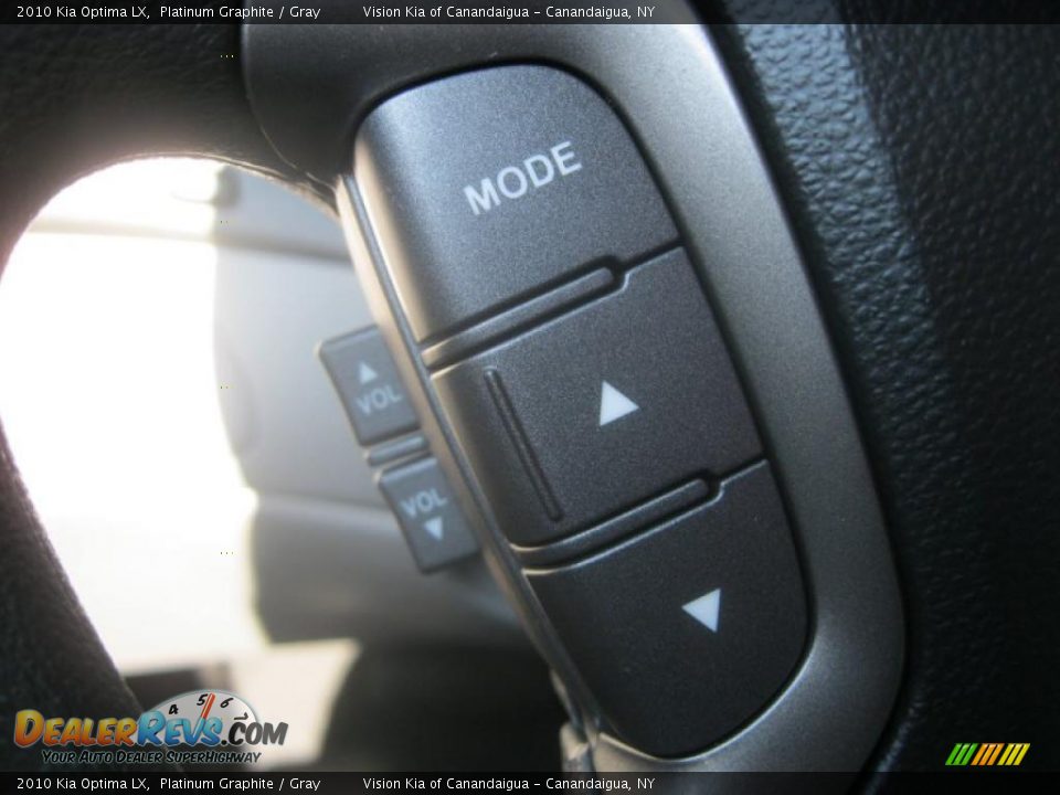 2010 Kia Optima LX Platinum Graphite / Gray Photo #27