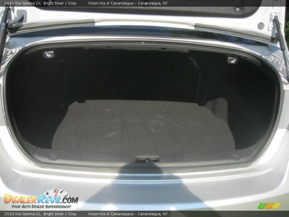 2010 Kia Optima LX Bright Silver / Gray Photo #4