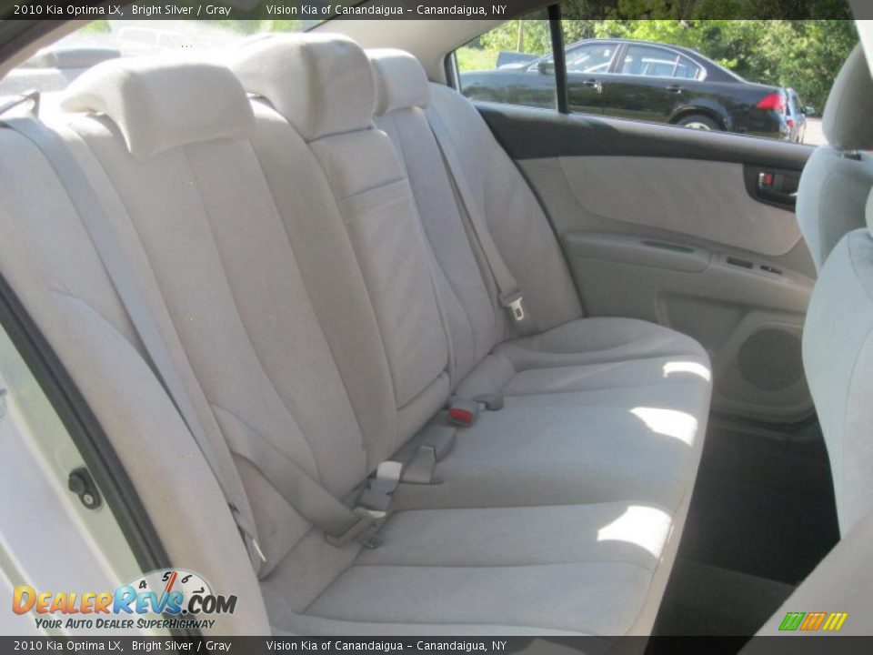 2010 Kia Optima LX Bright Silver / Gray Photo #8