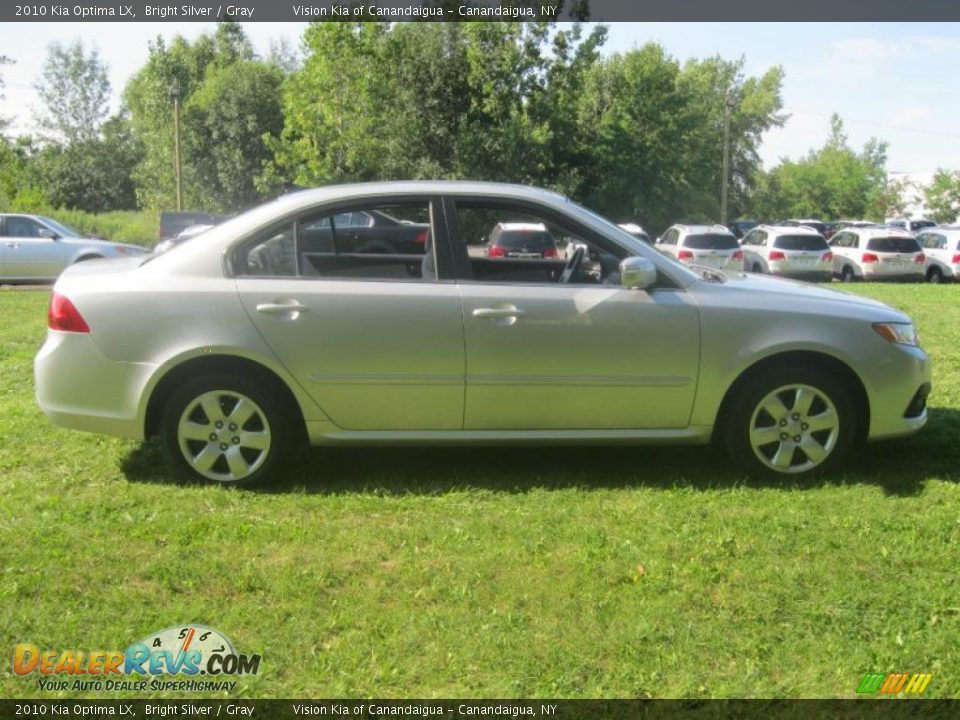 2010 Kia Optima LX Bright Silver / Gray Photo #9