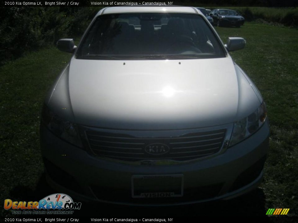 2010 Kia Optima LX Bright Silver / Gray Photo #12