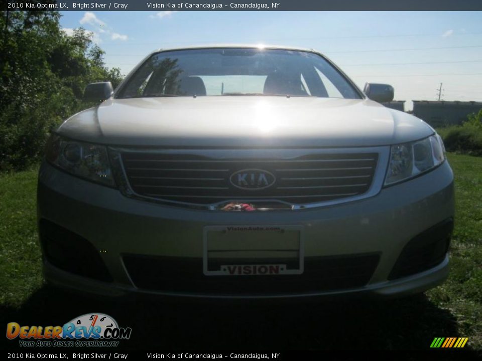 2010 Kia Optima LX Bright Silver / Gray Photo #13