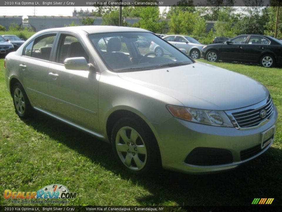 2010 Kia Optima LX Bright Silver / Gray Photo #14