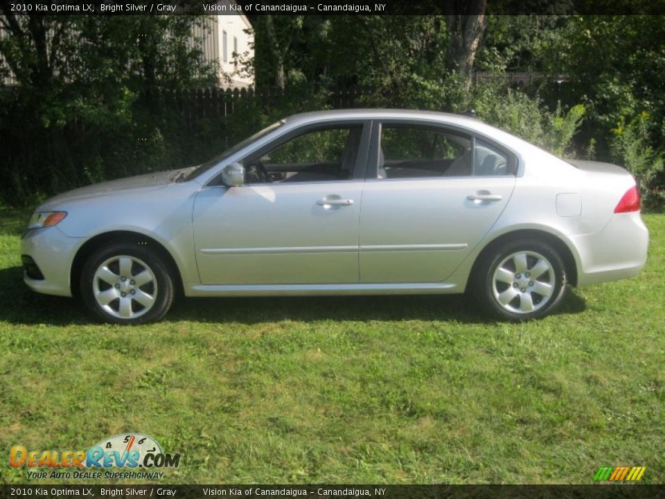 2010 Kia Optima LX Bright Silver / Gray Photo #15