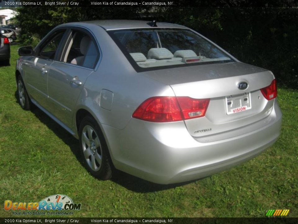2010 Kia Optima LX Bright Silver / Gray Photo #16