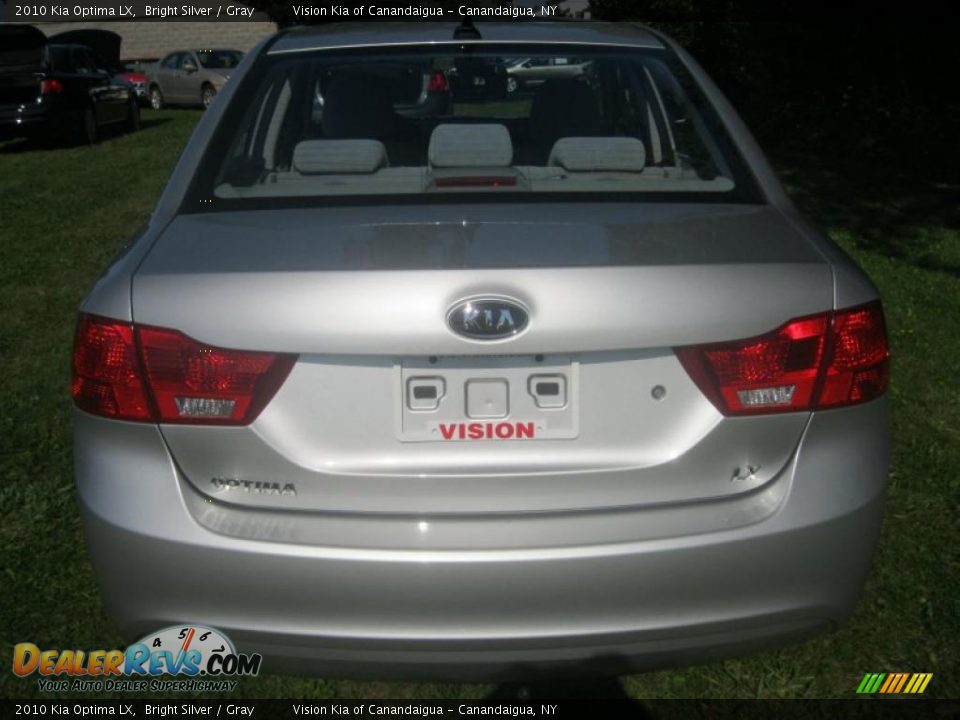 2010 Kia Optima LX Bright Silver / Gray Photo #17