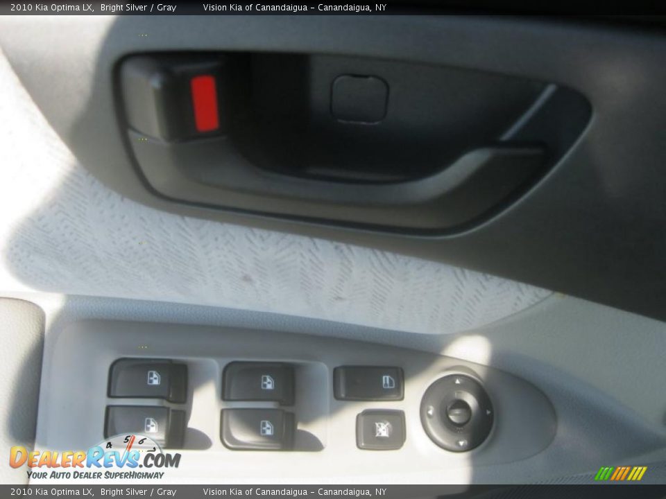 2010 Kia Optima LX Bright Silver / Gray Photo #19