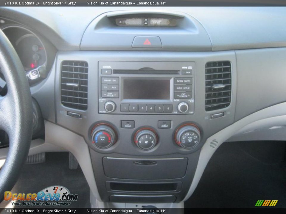 2010 Kia Optima LX Bright Silver / Gray Photo #20