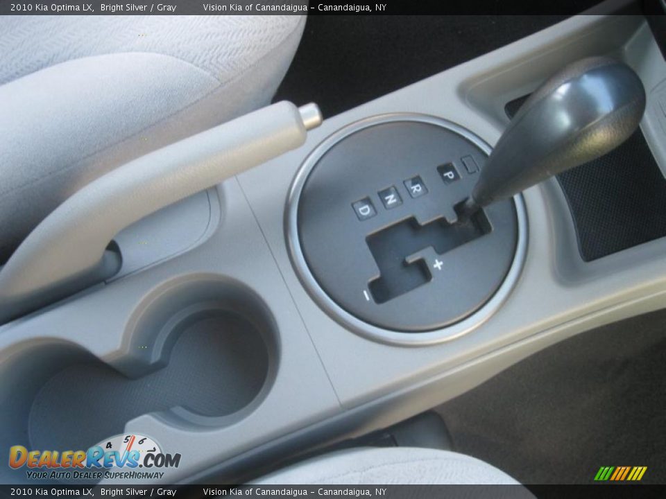 2010 Kia Optima LX Bright Silver / Gray Photo #21