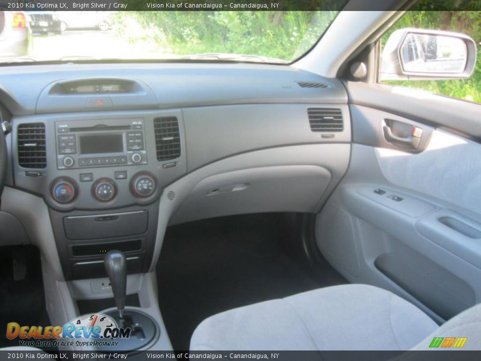 2010 Kia Optima LX Bright Silver / Gray Photo #22