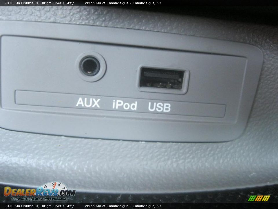 2010 Kia Optima LX Bright Silver / Gray Photo #23
