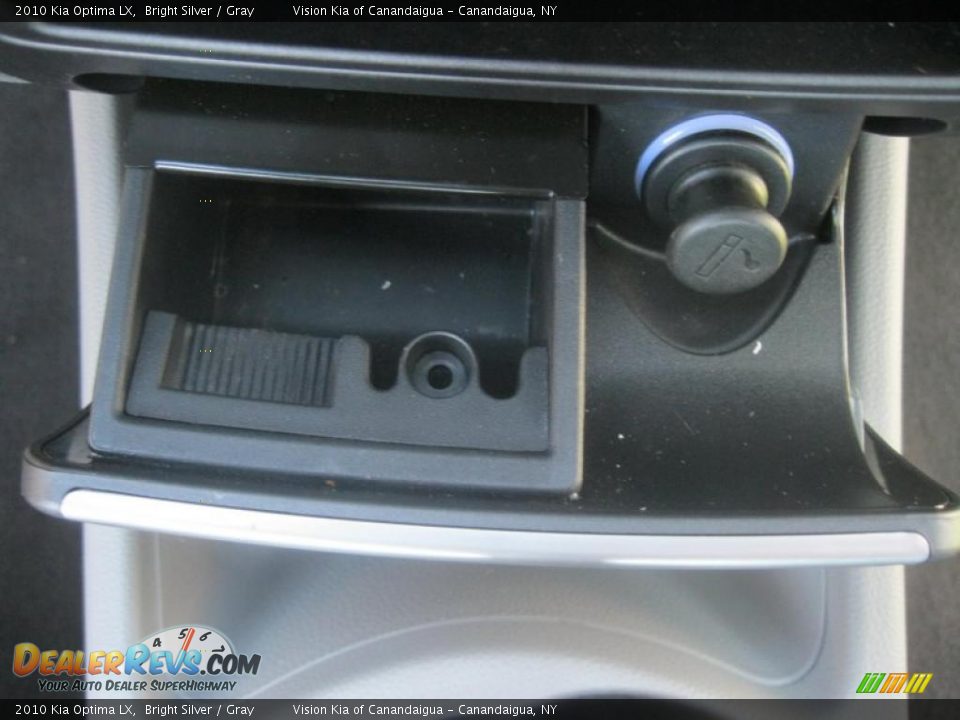 2010 Kia Optima LX Bright Silver / Gray Photo #24