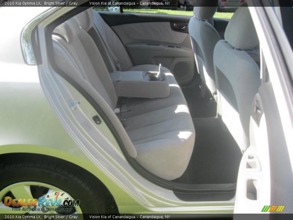 2010 Kia Optima LX Bright Silver / Gray Photo #25